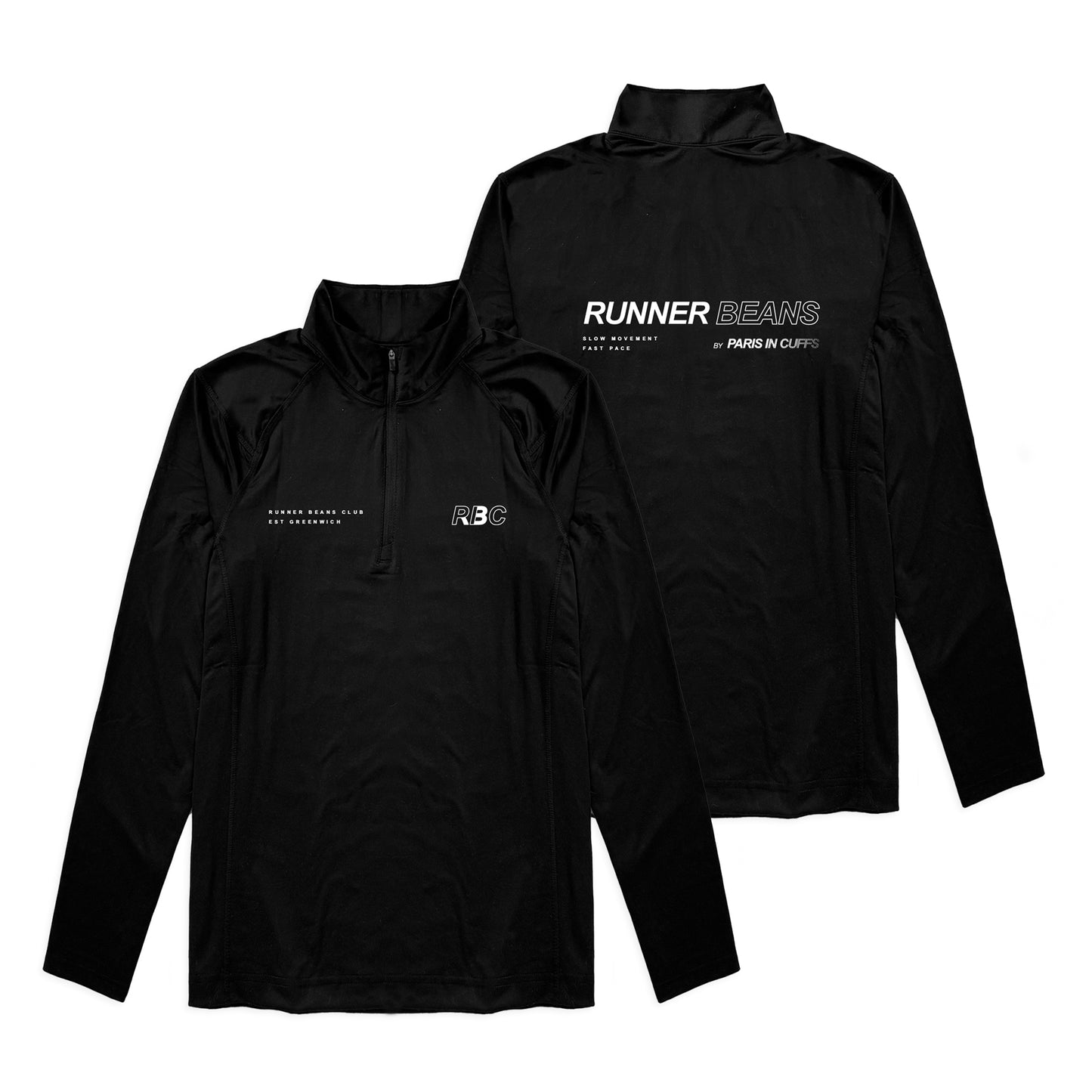 Runner Beans Club 1/4 Zip Mens