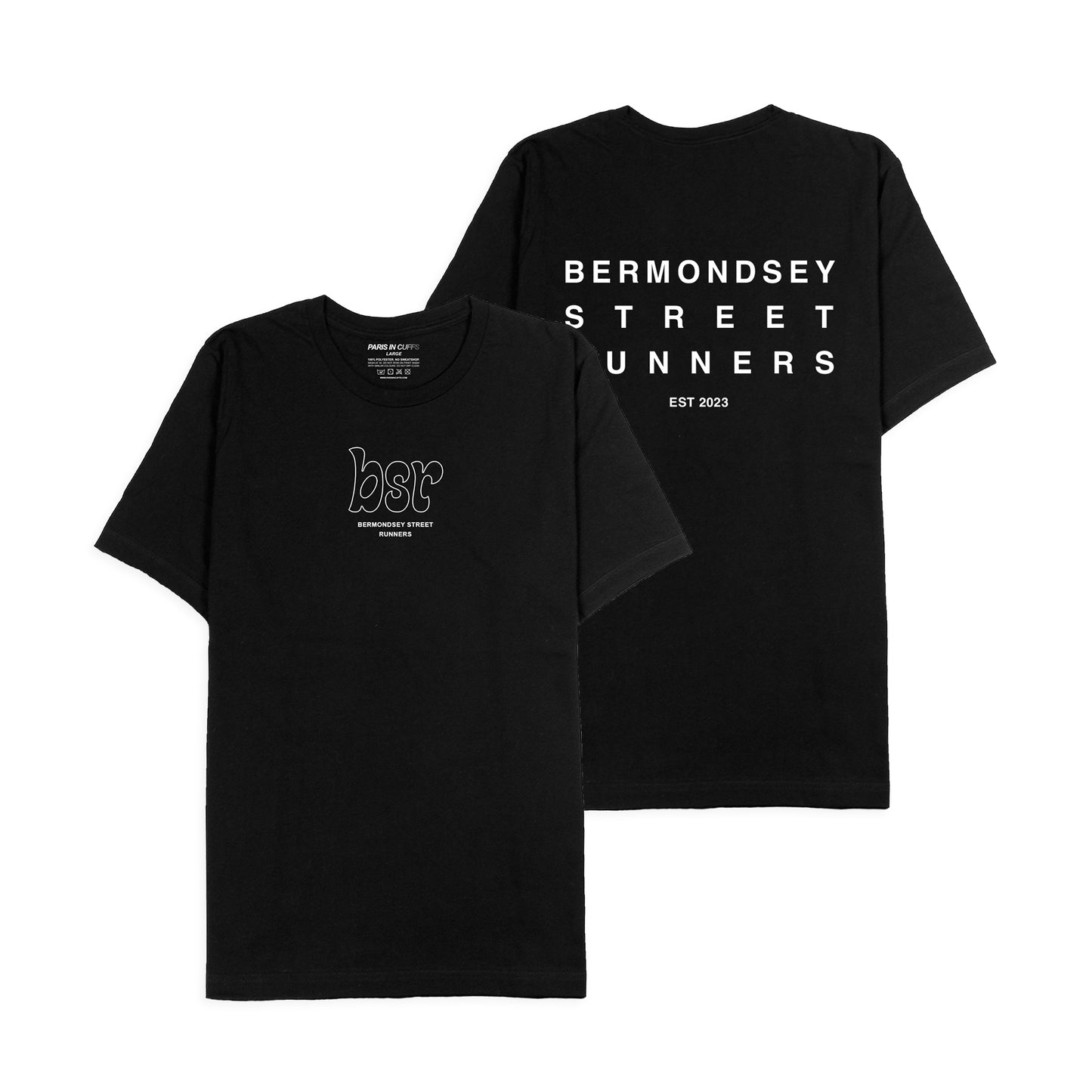 BSR Black Active Tshirt