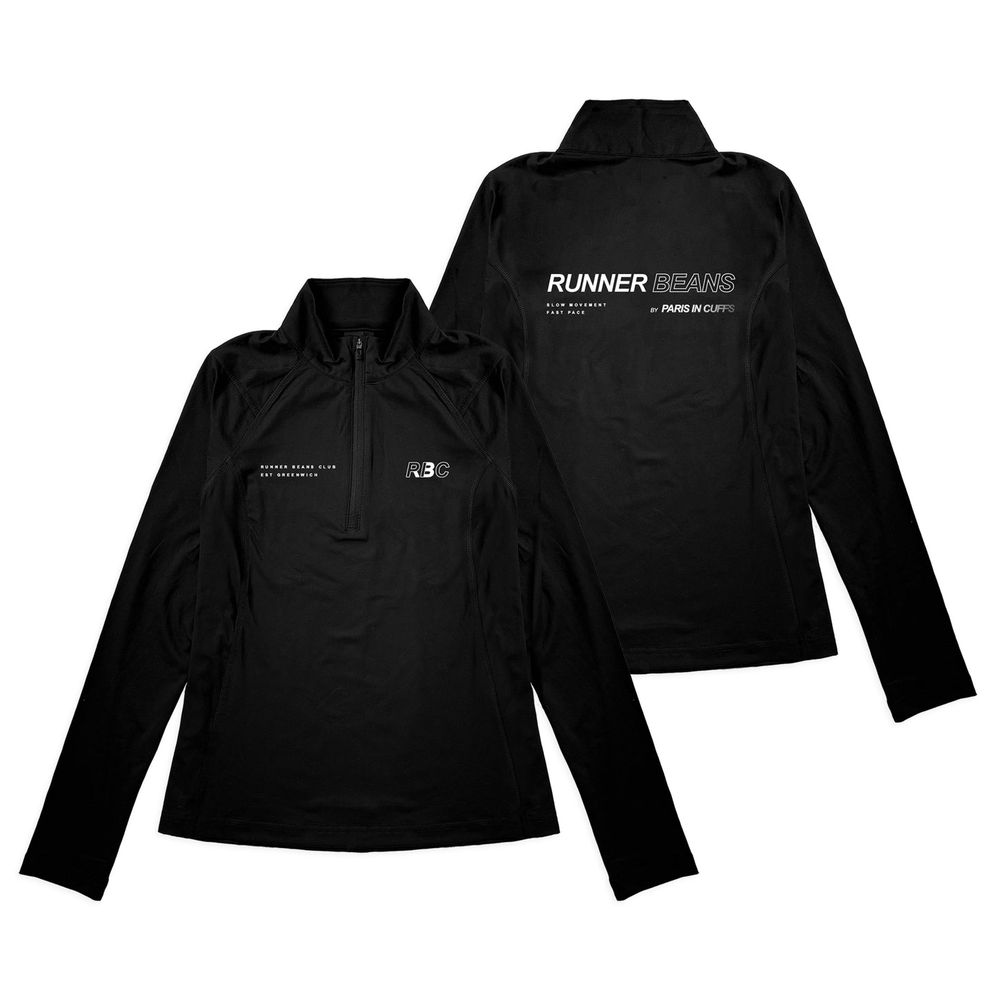 Runner Beans Club 1/4 Zip Womens