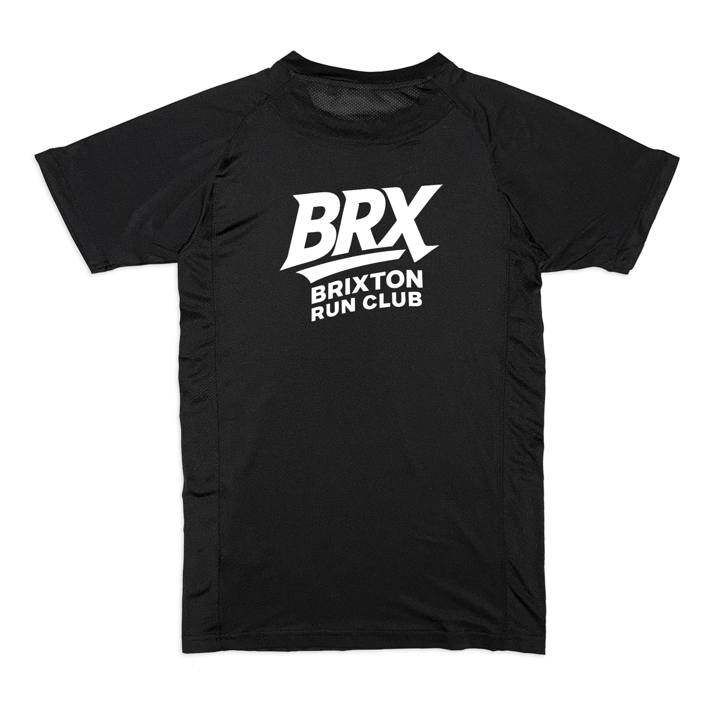 Brixton Run Club Black Slim Fit Tshirt
