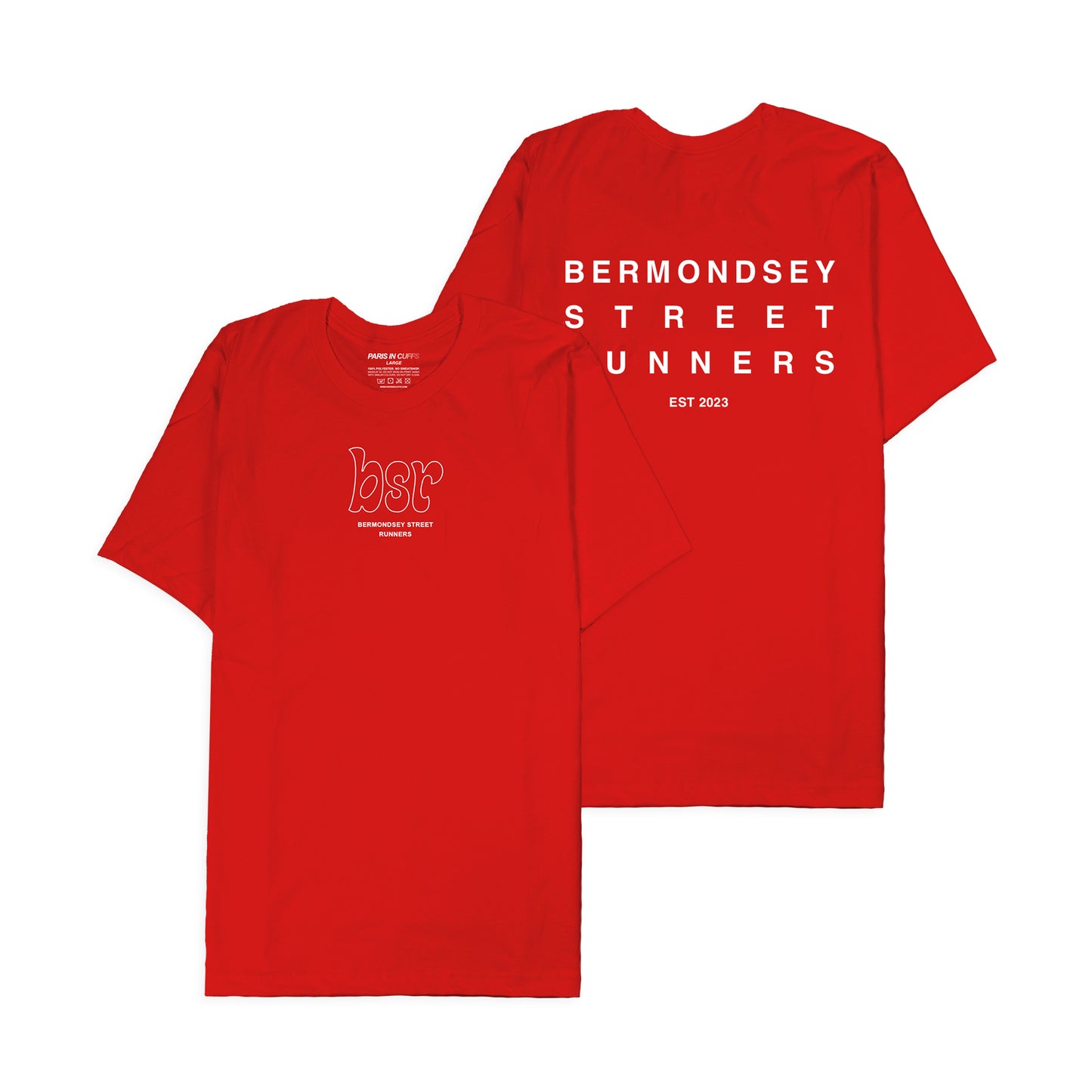 BSR Red Active Tshirt