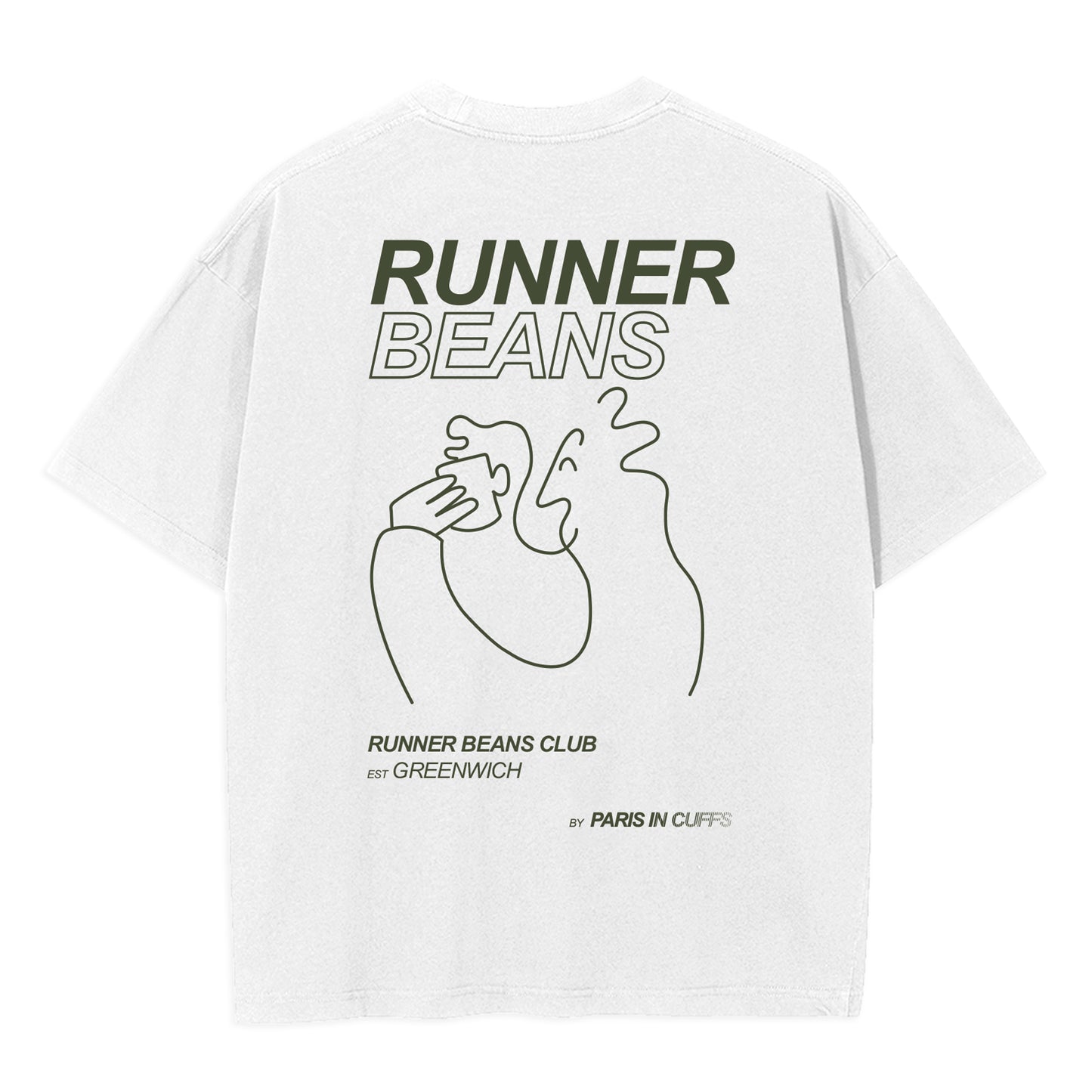 Runner Beans Club Tee White