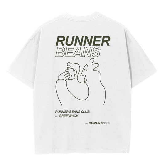 Runner Beans Club Tee White