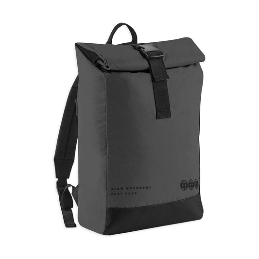 Black Reflective Cycling Backpack