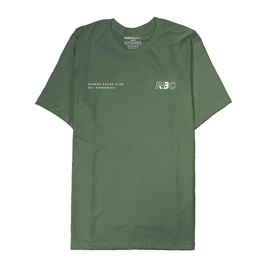 Runner Beans Club Active Tee Green