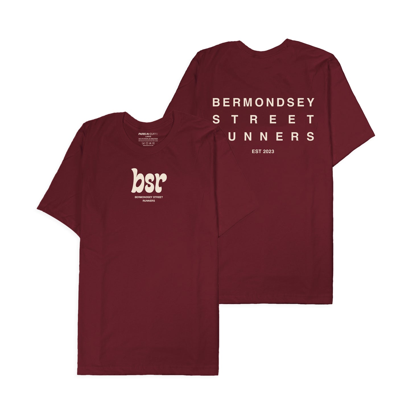 BSR Burgundy Active Tshirt