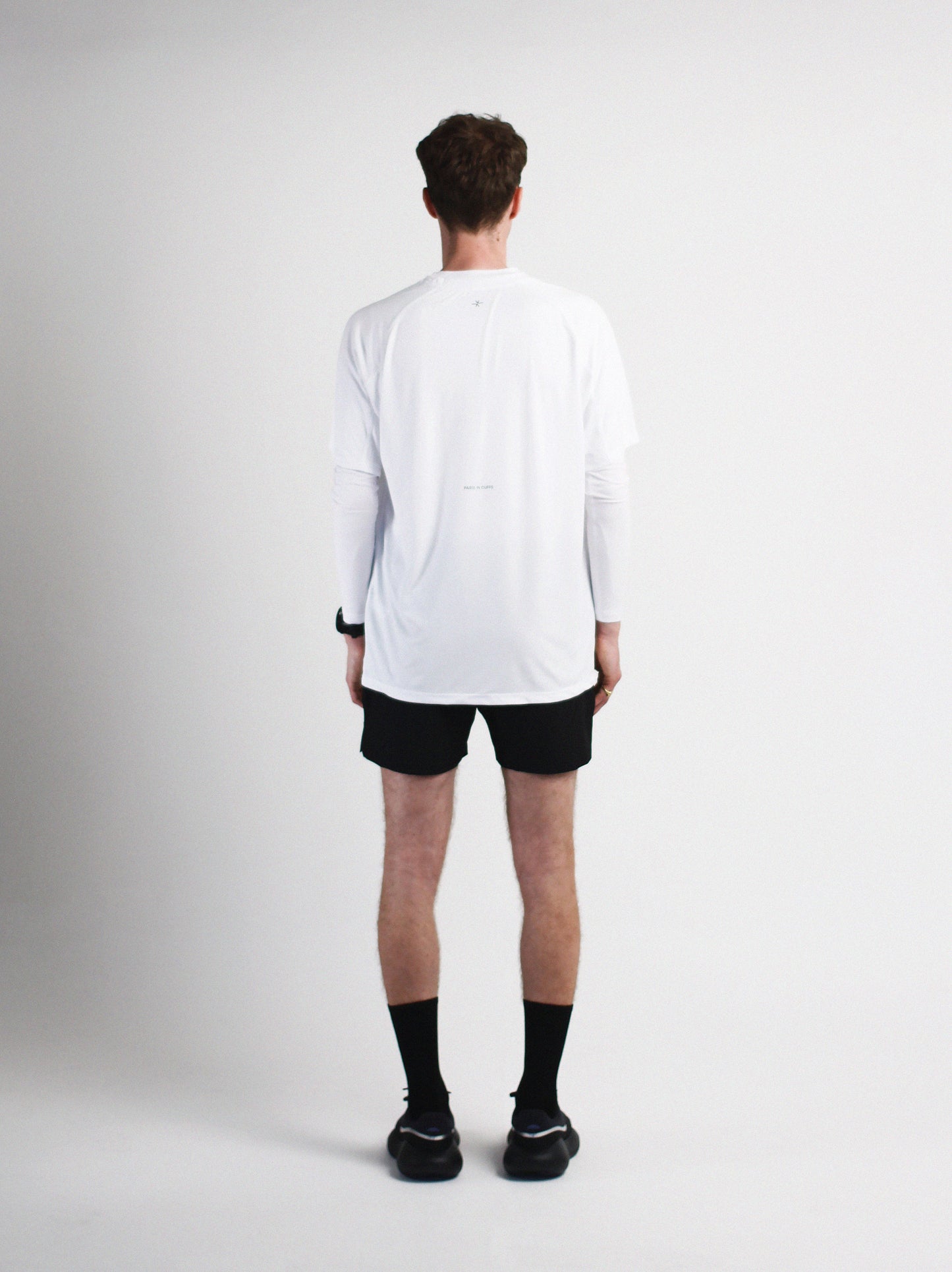Slow Movement Mens White Active Tshirt