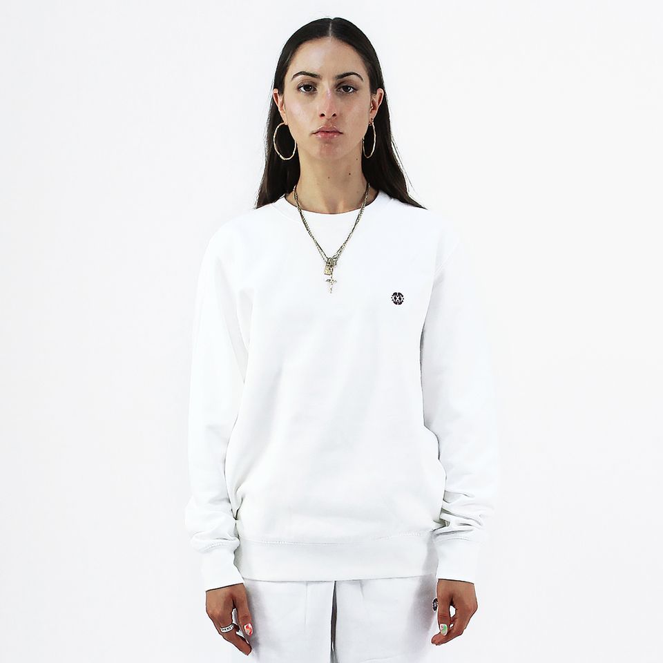 White Essentials Sweatshirt