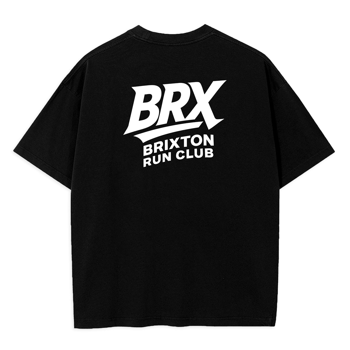 Brixton Run Club Black Cotton Tshirt