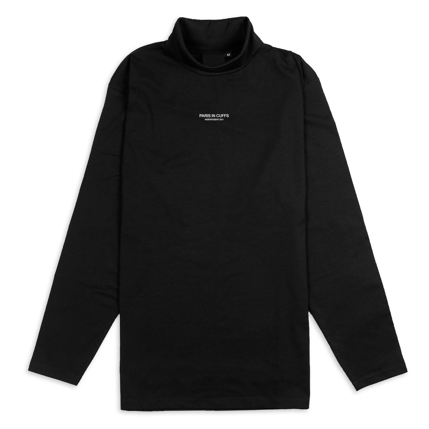 Black Mono Roll Neck