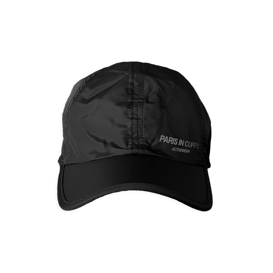 Black Running Cap