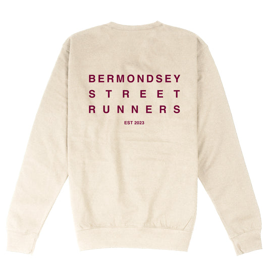BSR Cream Crew Neck Sweatshirt