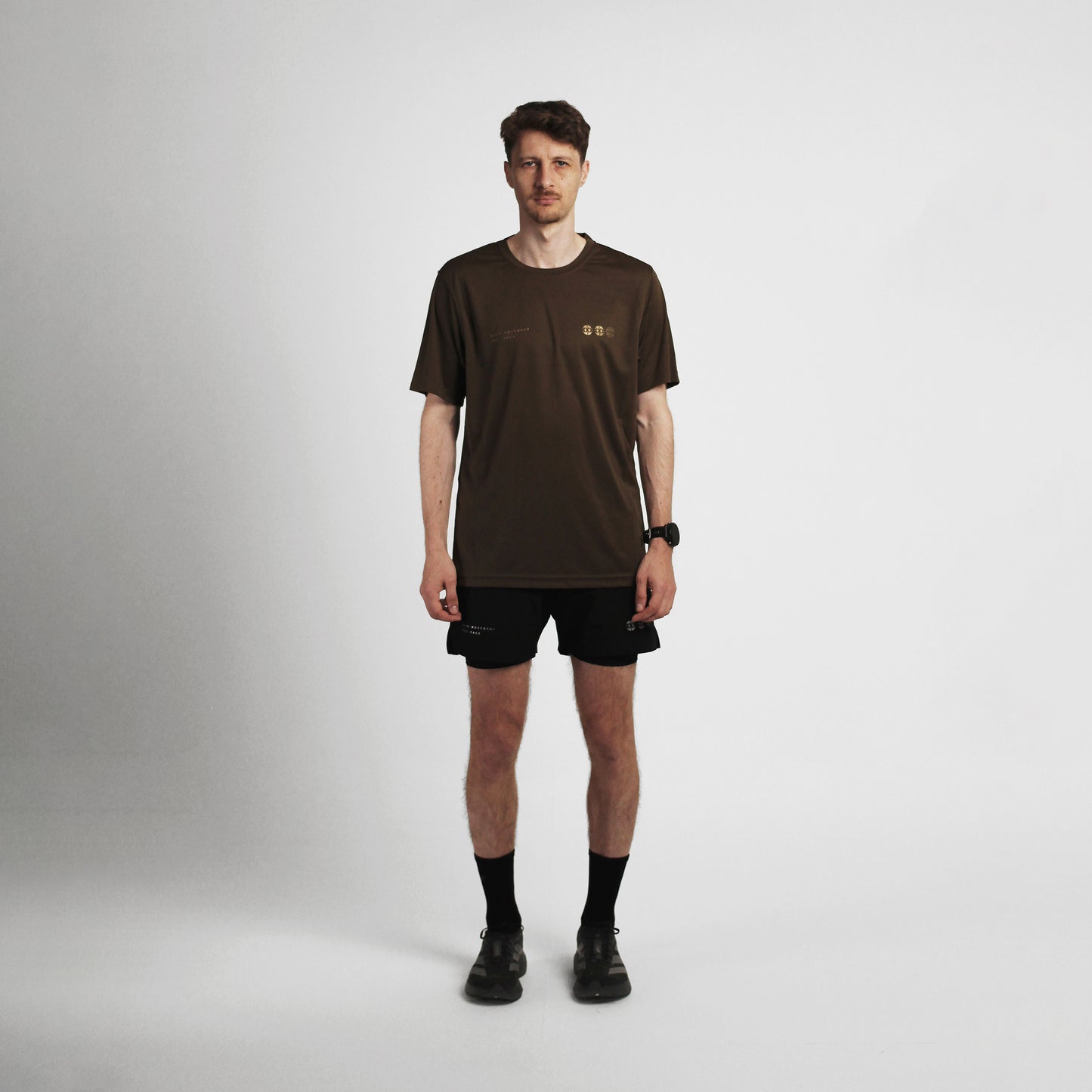 Brown Active Tshirt