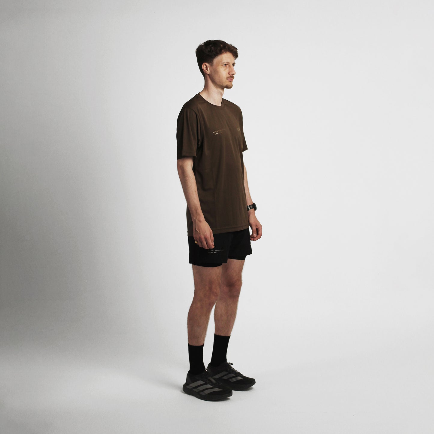 Brown Active Tshirt