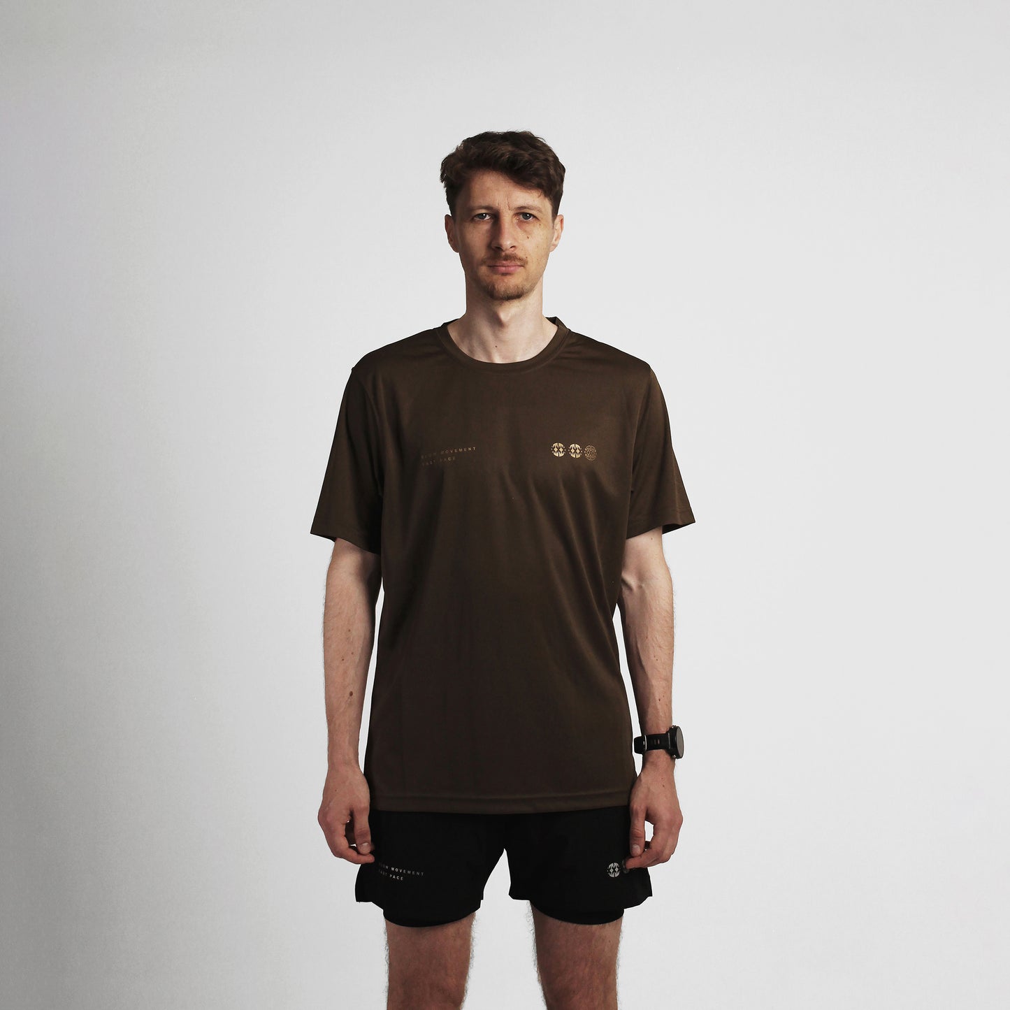 Brown Active Tshirt