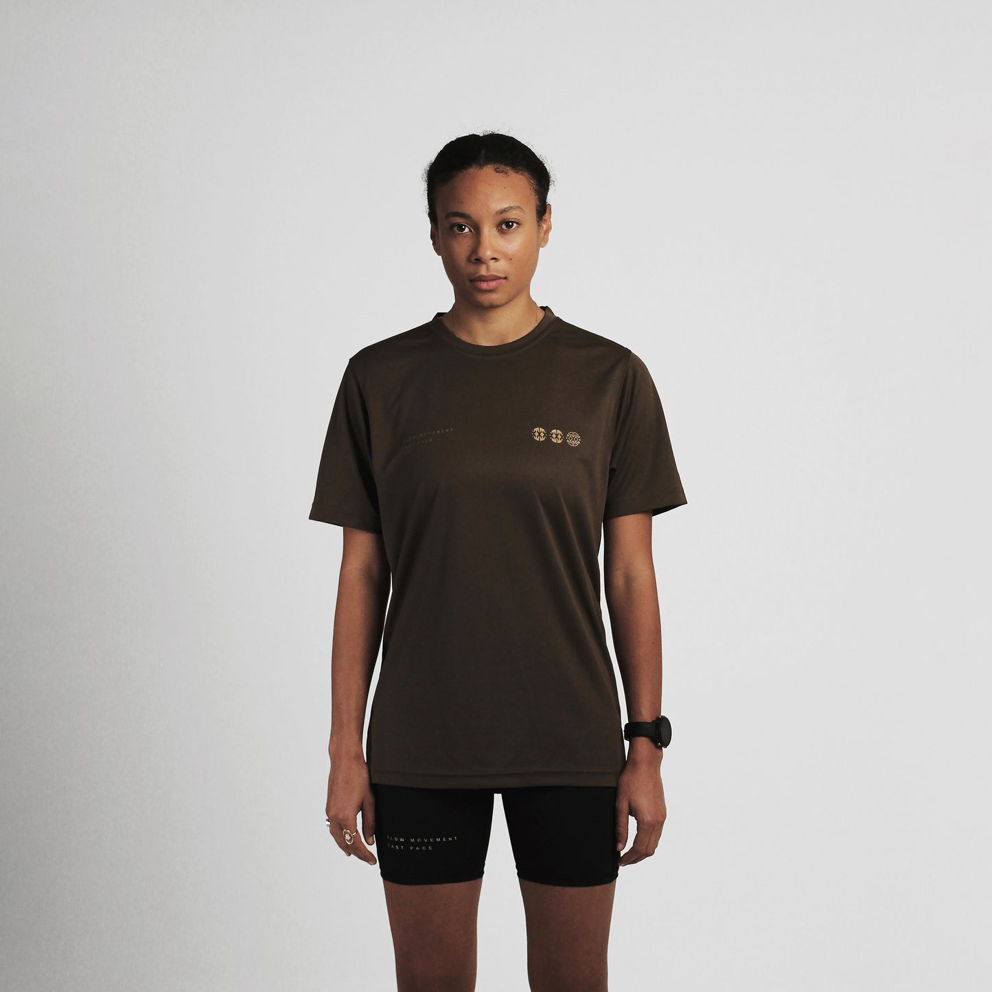 Brown Active Tshirt
