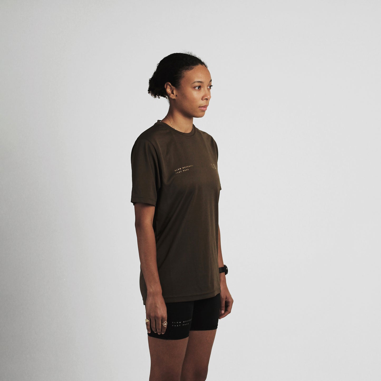 Brown Active Tshirt