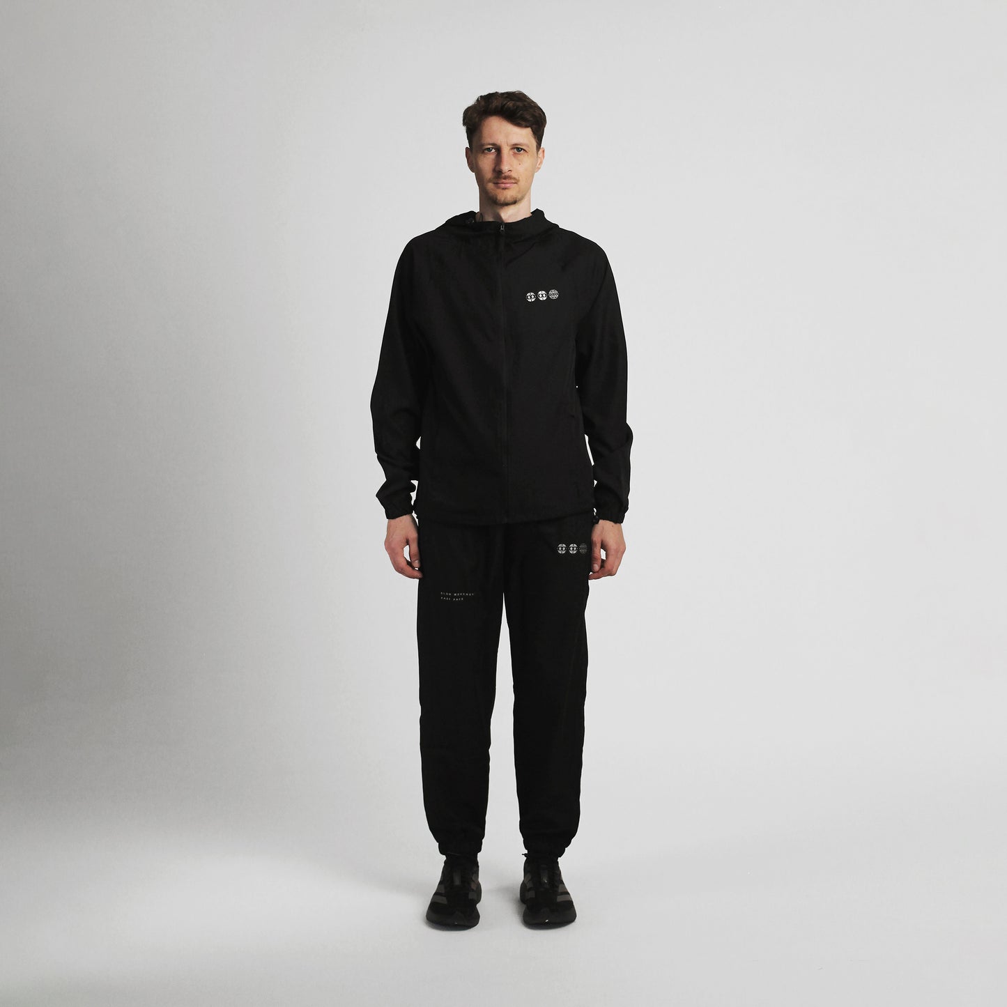 Black Lightweight Track Jacket