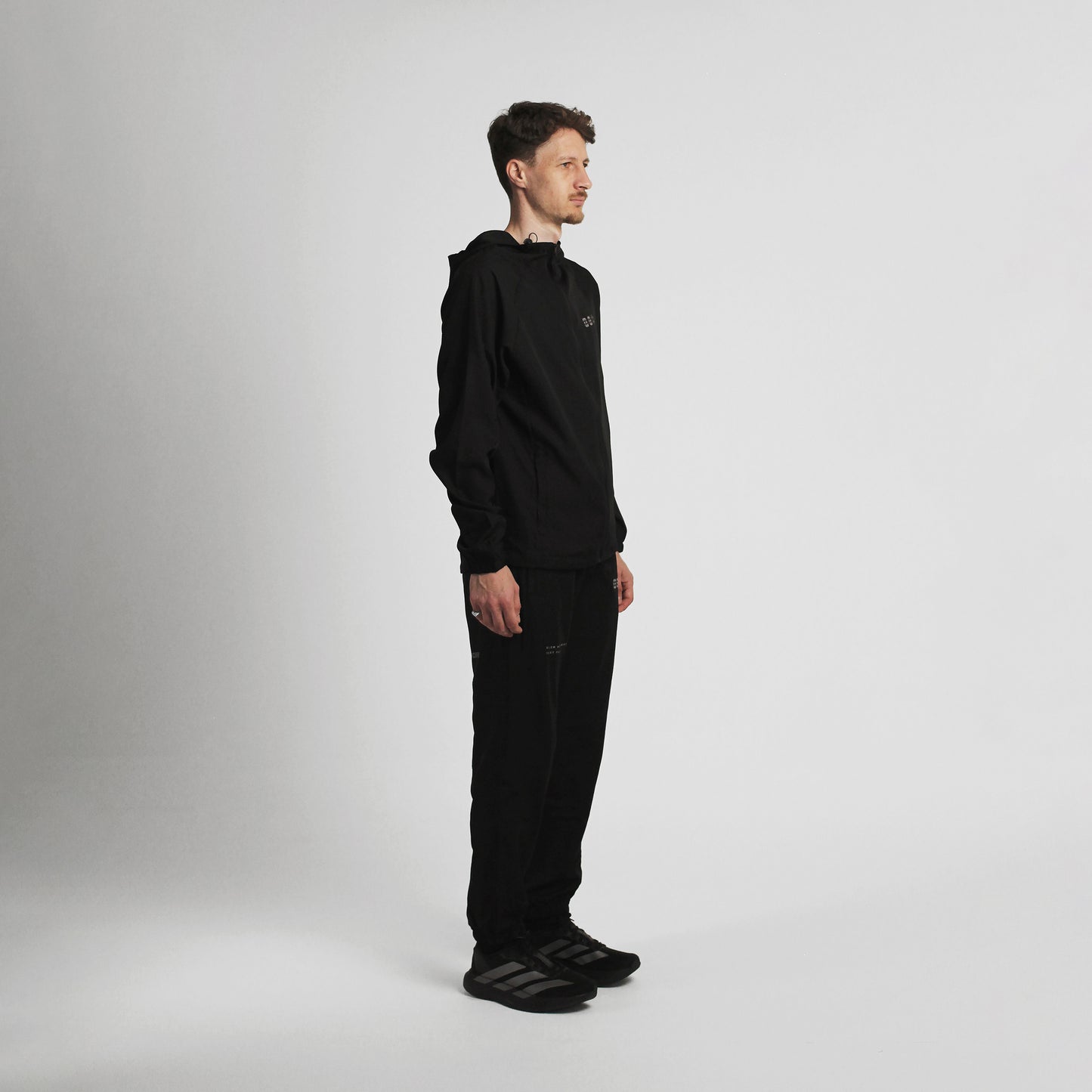 Black Lightweight Track Jacket