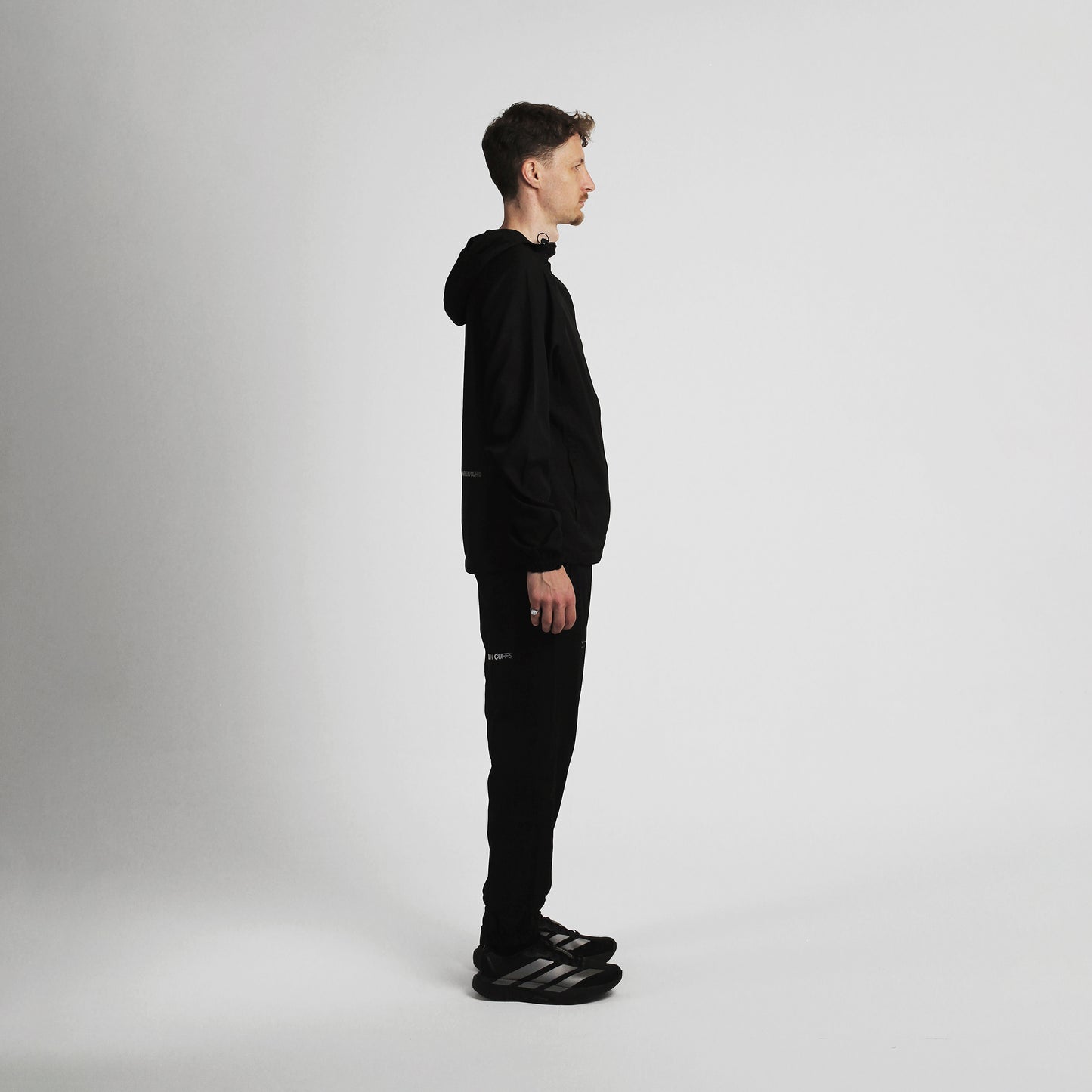 Black Lightweight Track Jacket