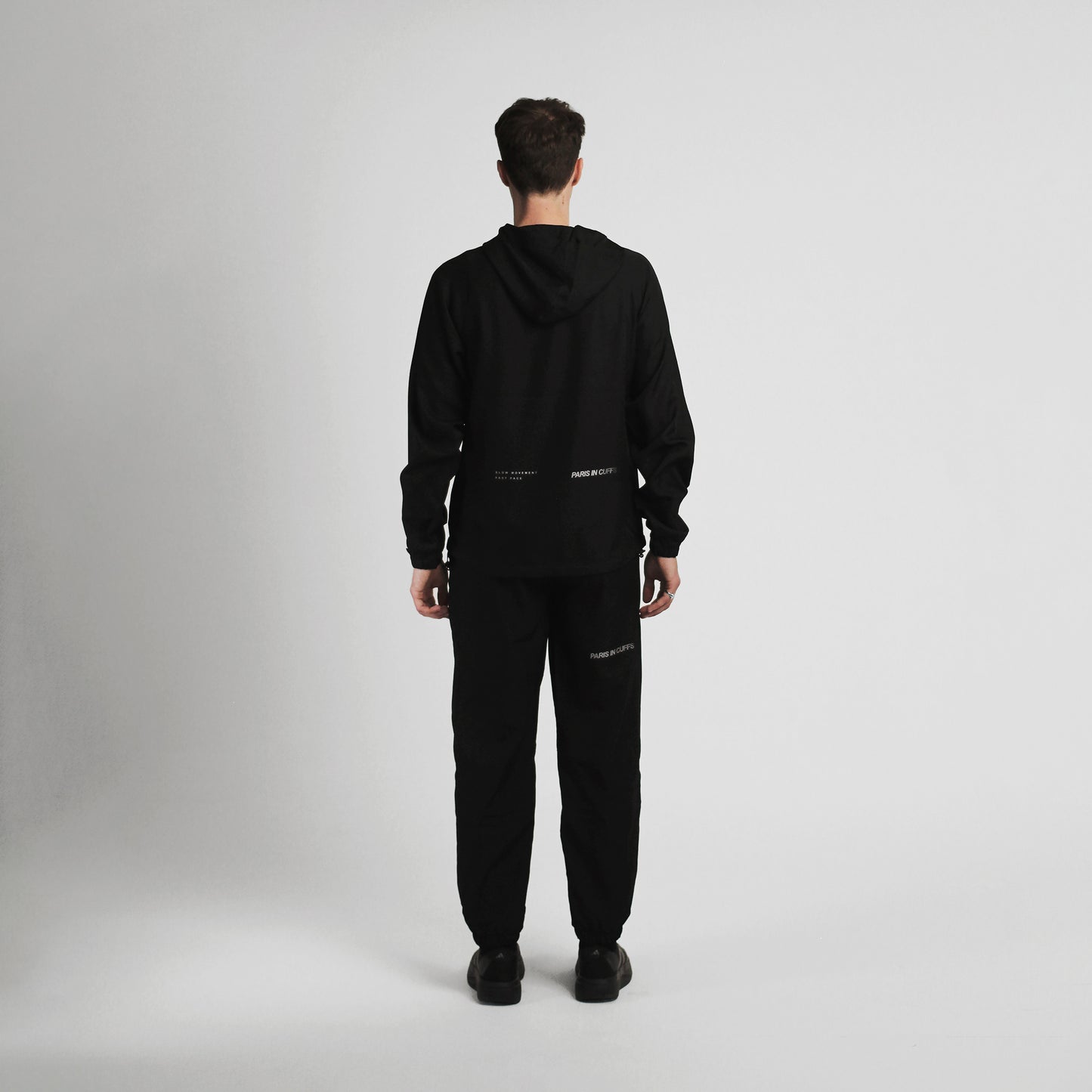 Black Lightweight Track Jacket