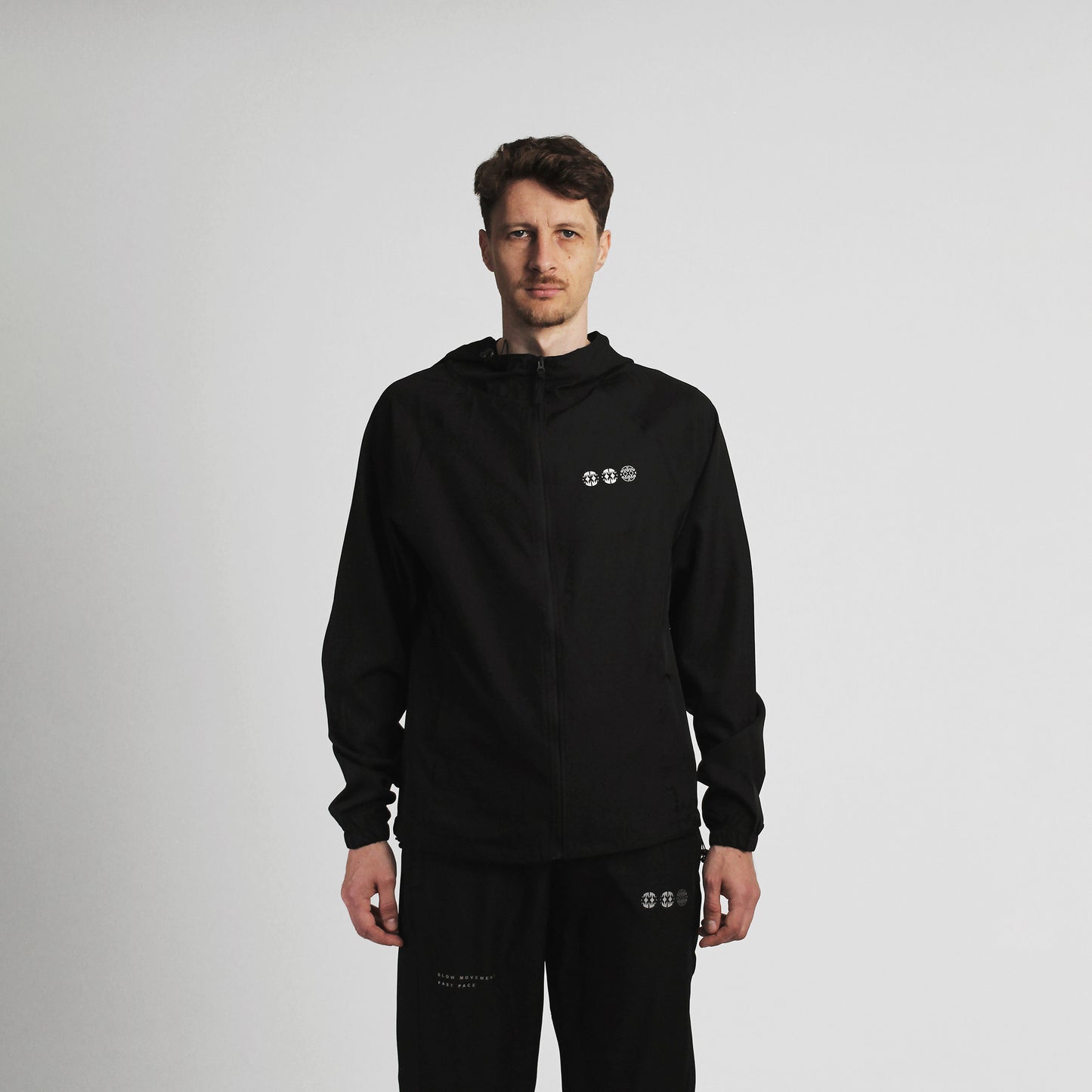 Black Lightweight Track Jacket