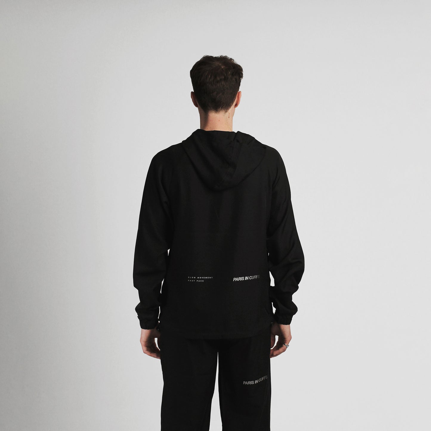 Black Lightweight Track Jacket
