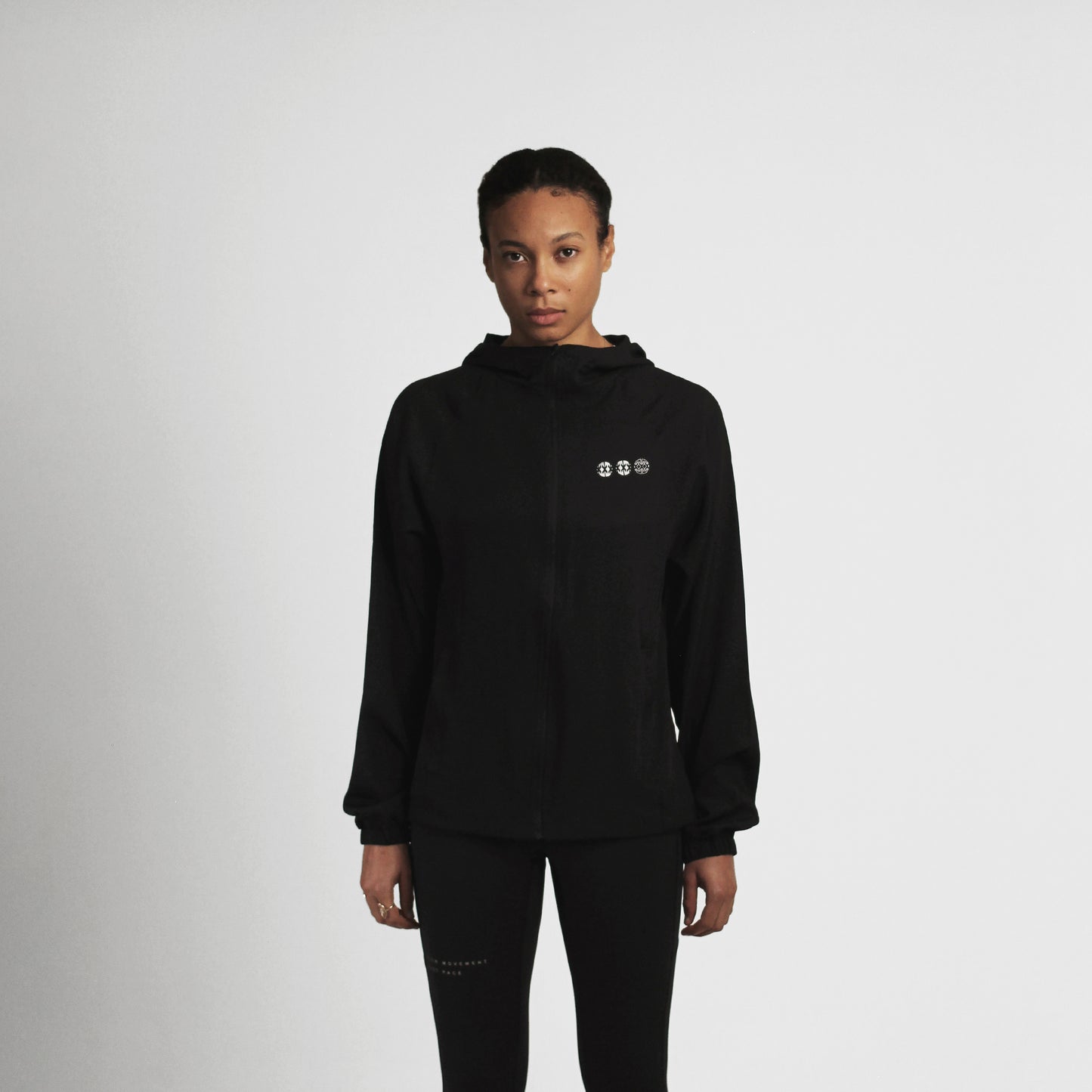 Black Lightweight Track Jacket