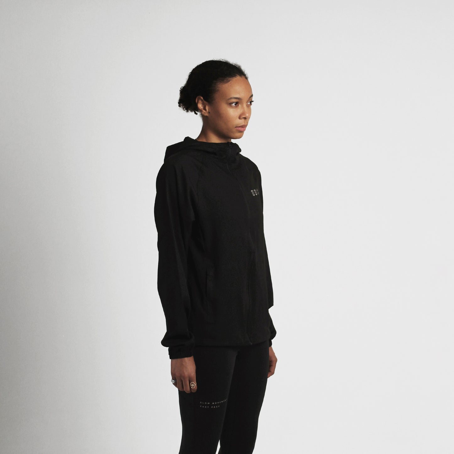 Black Lightweight Track Jacket