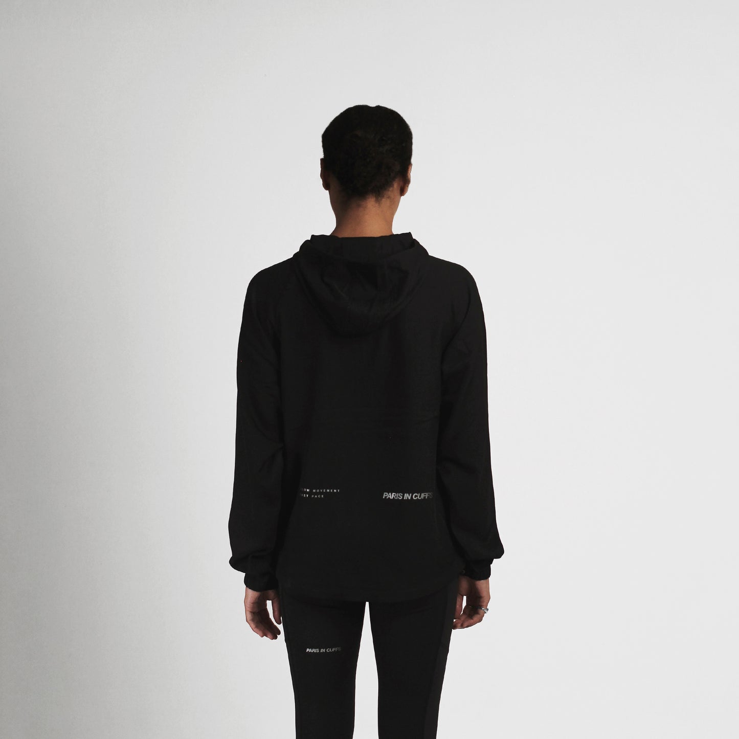 Black Lightweight Track Jacket
