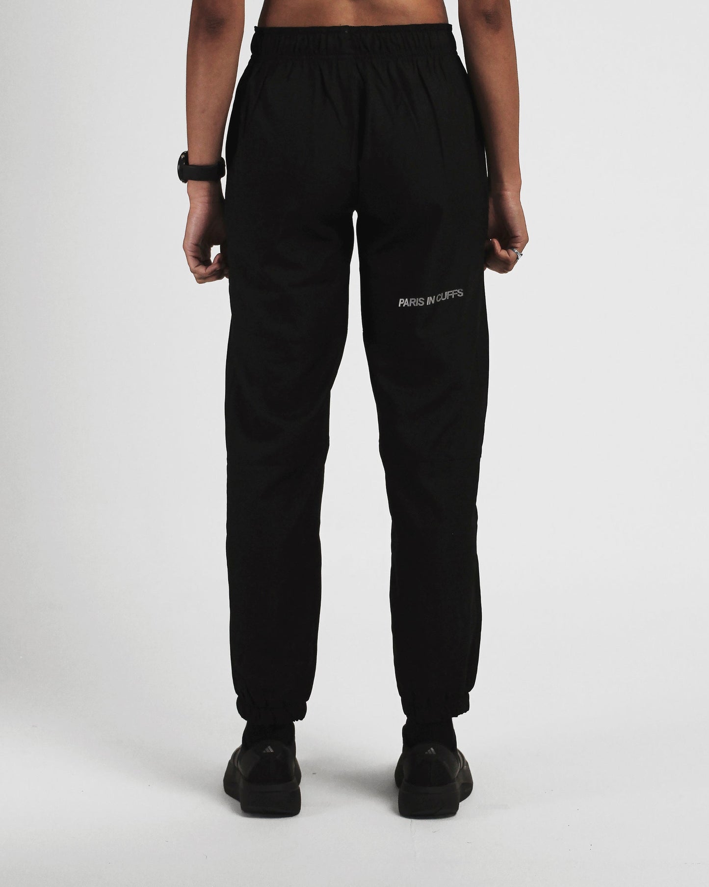 Black Lightweight Track Bottoms