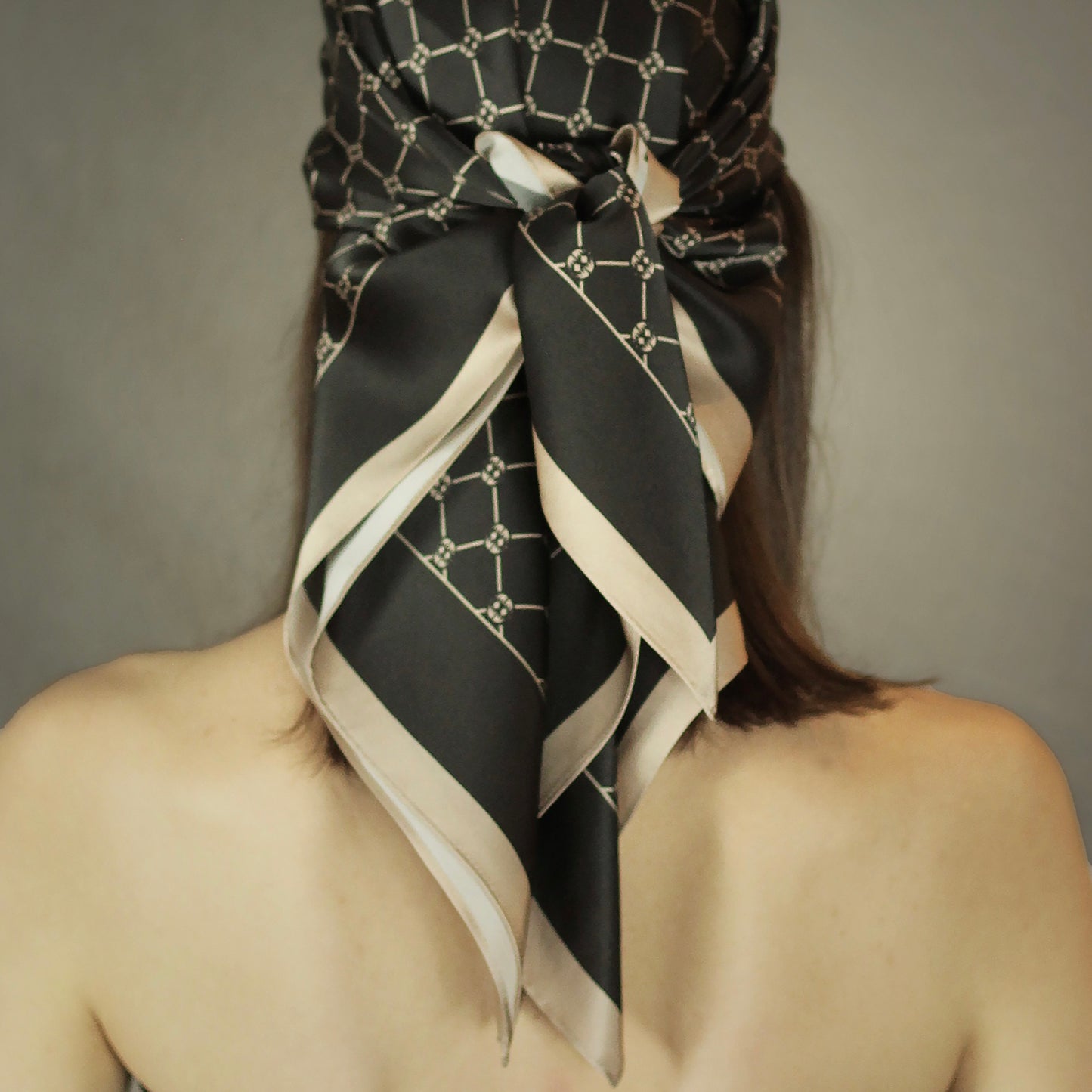 No2 Monogram Silk Scarf