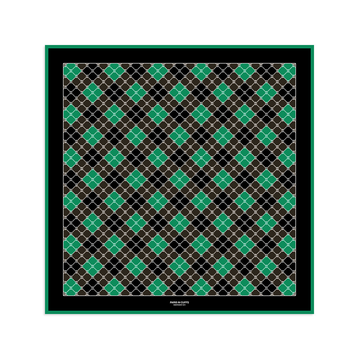 No1 Monogram Silk Scarf
