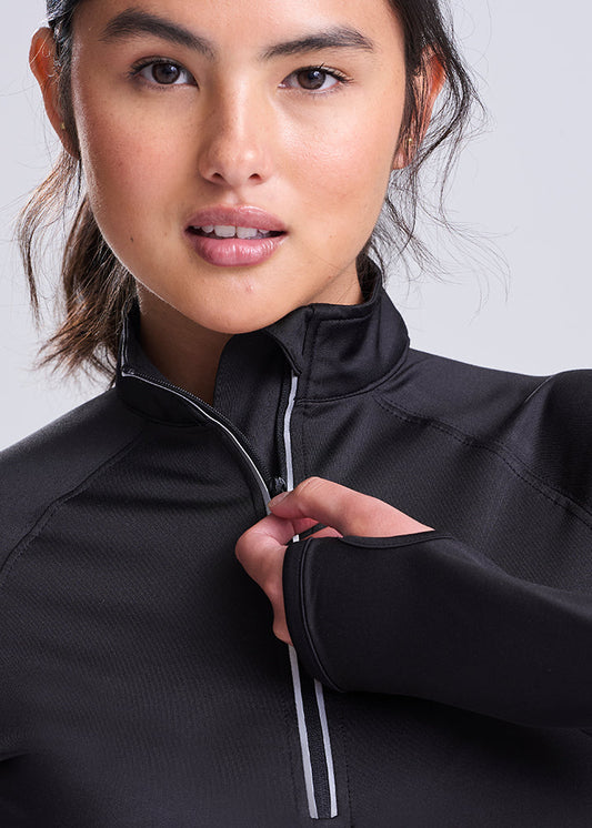 Just Cool Womens Cool-Flex Half Zip JC035