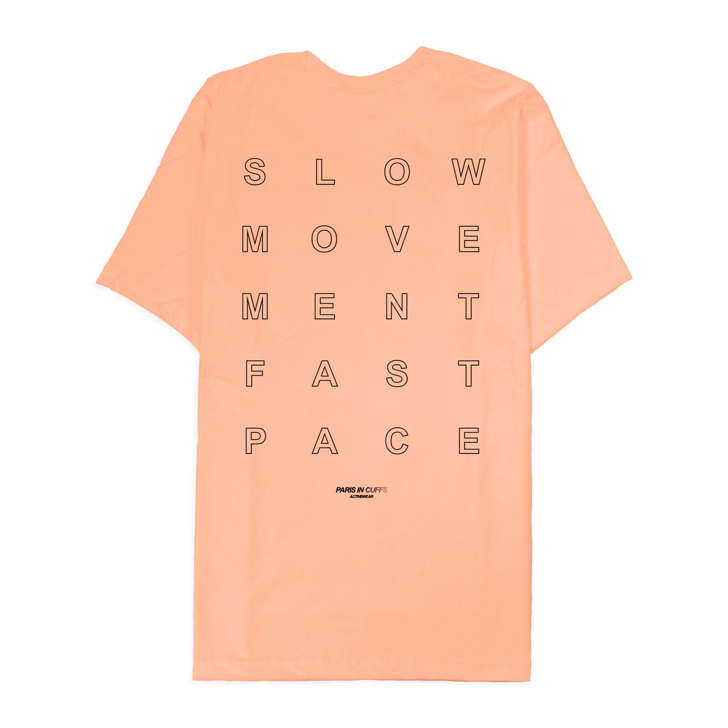 AW24 Peach Active Tshirt