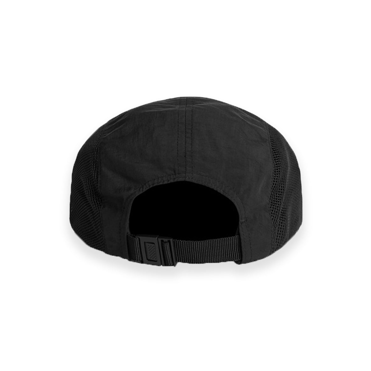 Black Mesh Panel Running Cap
