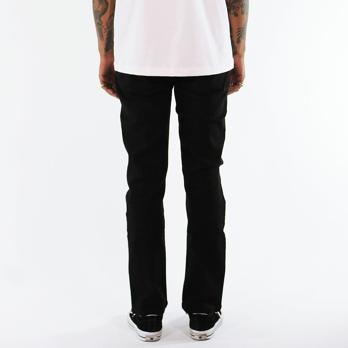Black Straight Jeans