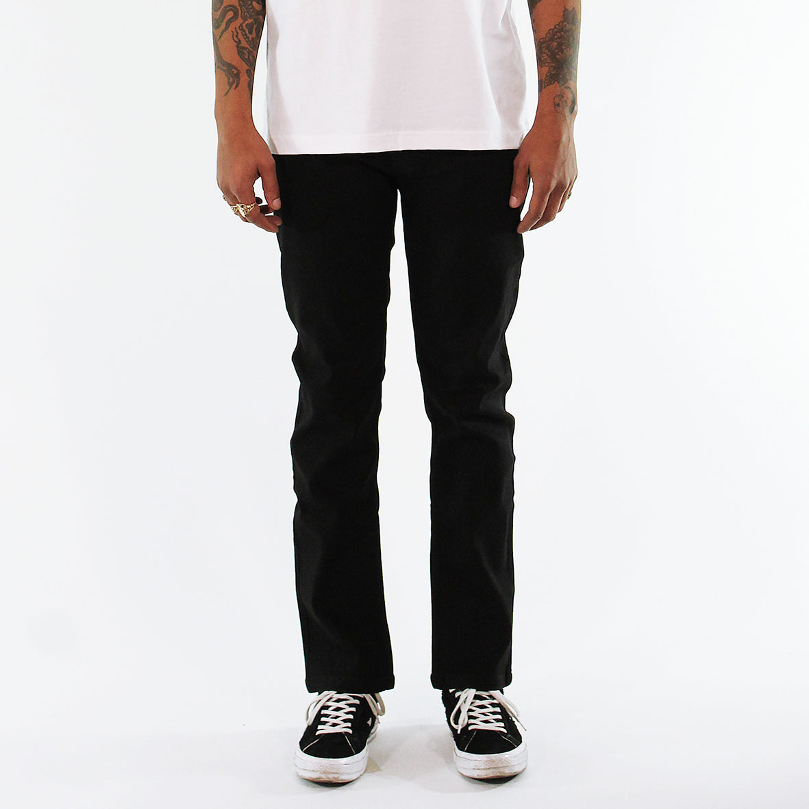 Black Straight Jeans