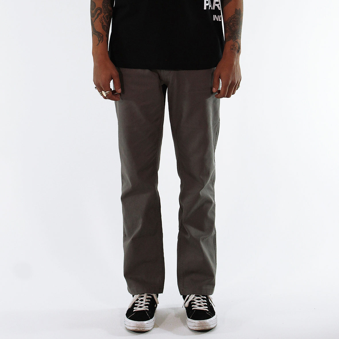 Slate Straight Chinos