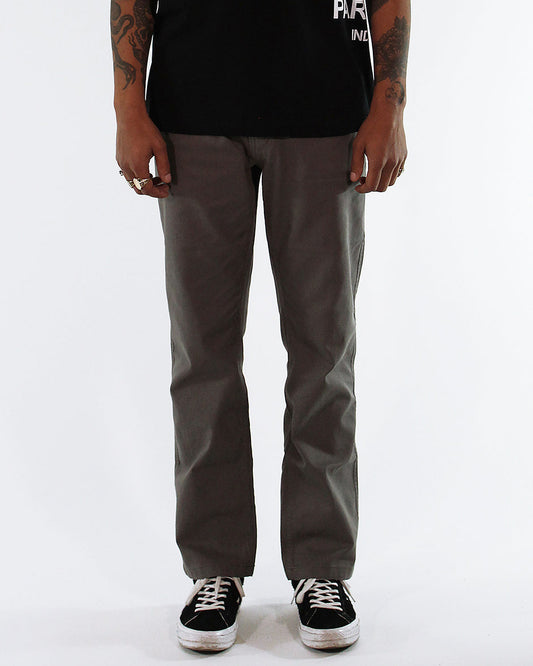 Slate Straight Chinos
