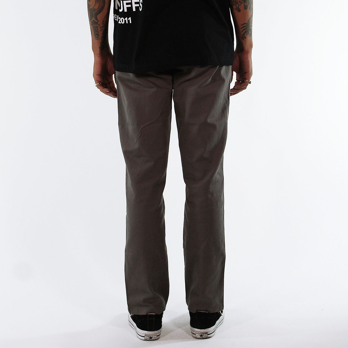 Slate Straight Chinos