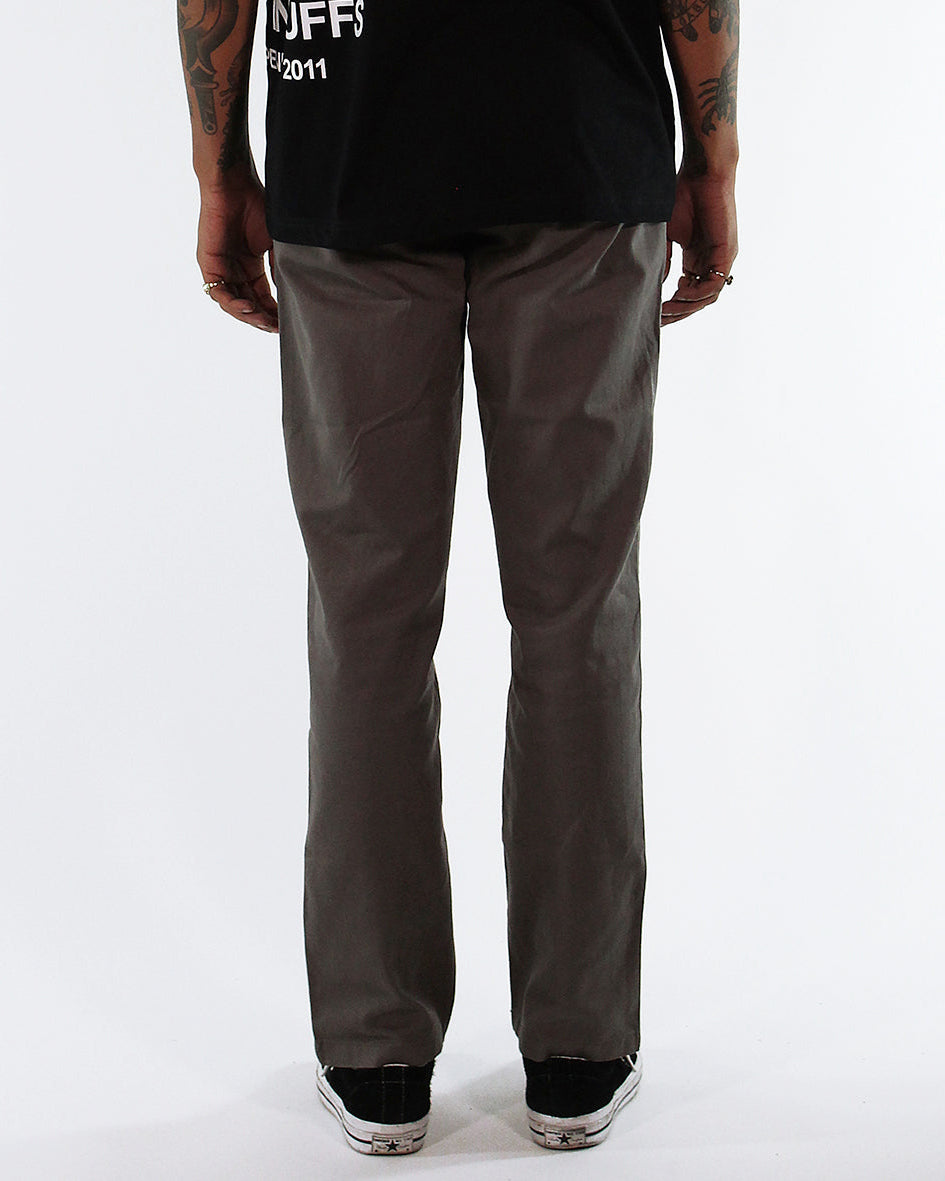 Slate Straight Chinos