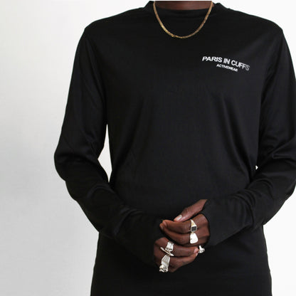 Black Active Long Sleeve