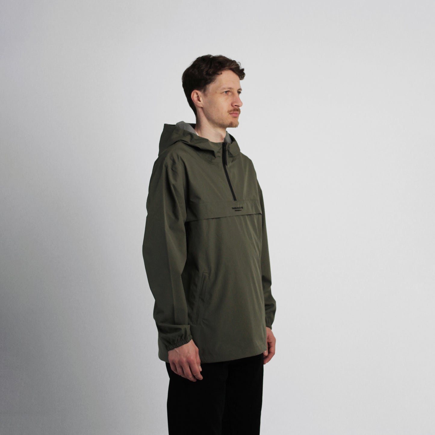 Olive Pull Over Jacket