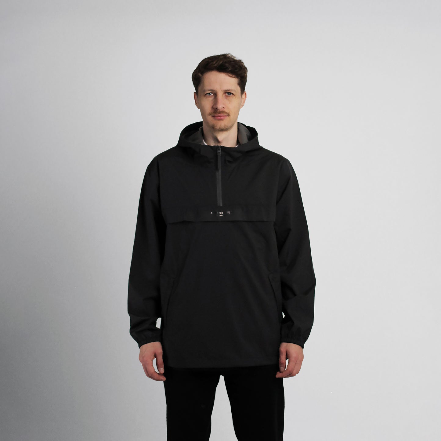 Black Pull Over Jacket