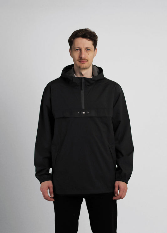 Black Pull Over Jacket