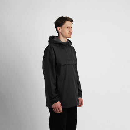 Black Pull Over Jacket