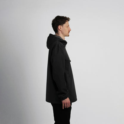 Black Pull Over Jacket