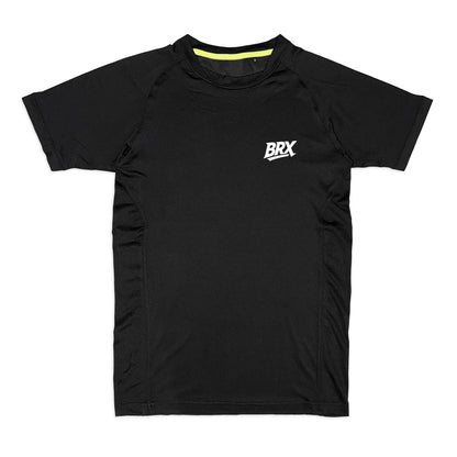 Brixton Run Club Black Slim Fit Tshirt