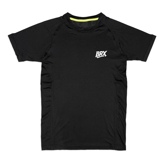 Brixton Run Club Black Slim Fit Tshirt
